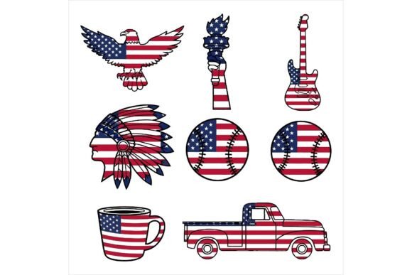American Patriotic Symbols Set: A Designer’s Practical Take