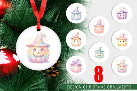 Pastel Fairytale Witch Hat Ornament: A Versatile Illustration for Digital Sellers