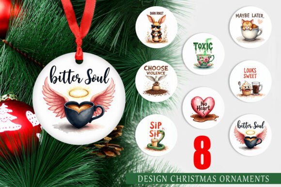 Sweet Snarky Ornament PNG: A Versatile Graphic Design Asset for Modern Branding