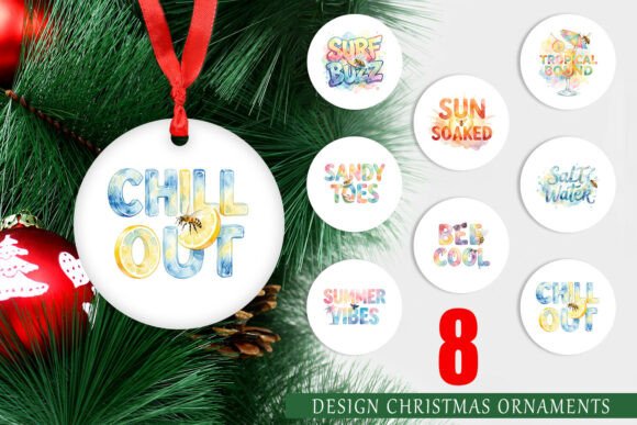 Tropical Summer Bee Watercolor Ornament Review for Real Crafting Projects