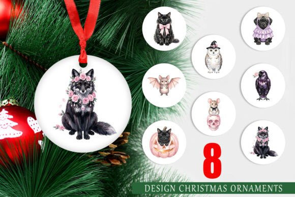 Watercolor Coquette Halloween Ornament Review for Real Projects