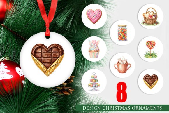 Watercolor Easter Heart Ornament PNG: A Festive Graphic Design Asset for Local Business Branding